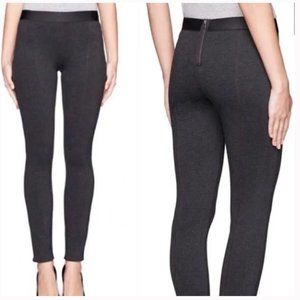 J. Crew Pixie Pant Ponte Knit Seam Stretch Tapered Legging Charcoal Gray - 2